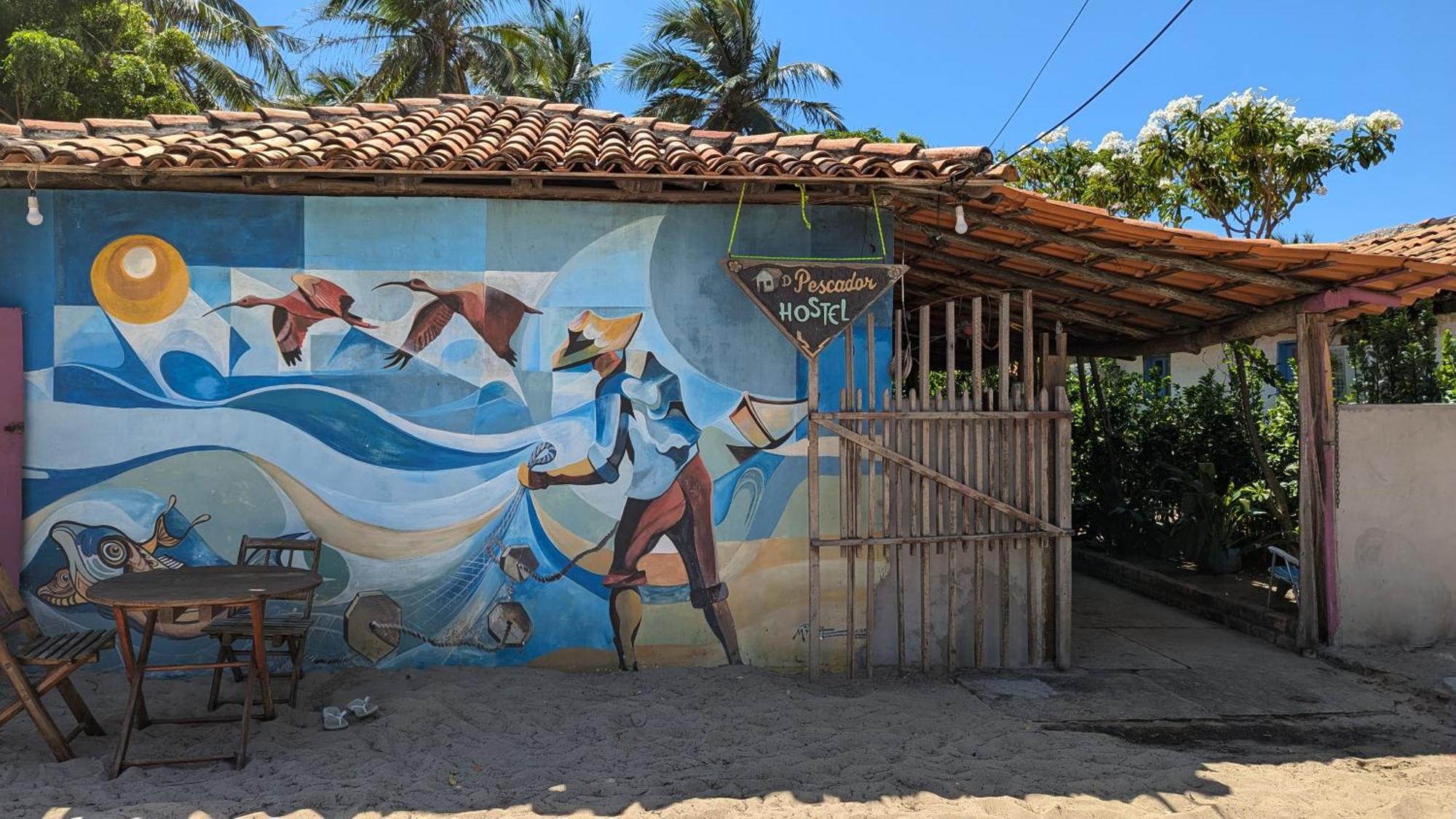 Hostel O Pescador アチンス エクステリア 写真
